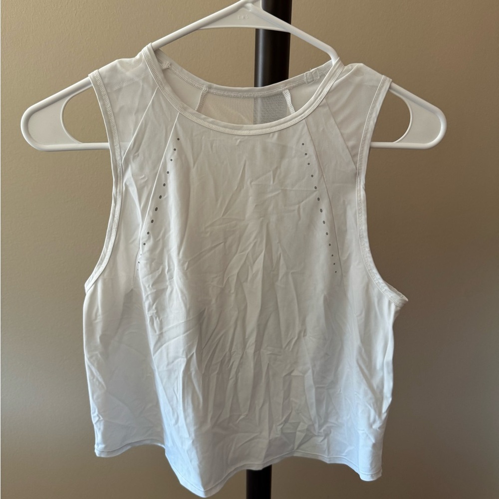 Lululemon Athletica White Tank Top